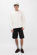 T-shirt compact coton manches longues - Un t-shirt à manches longues à la coupe décontractée, fabriqué à partir d'un jersey de coton épais compact biologique - Un t-shirt à manches longues à la coupe décontractée...