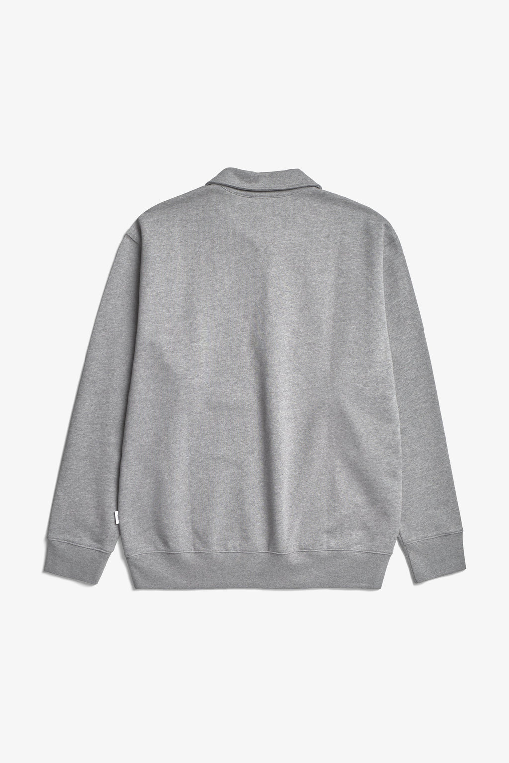 Sweat-shirt demi-zip – Il est doté de manches montées, d’un zip en métal griffé, d’un col, de poignets et d’un ourlet côtelés, et d’une étiquette griffée à la couture latérale – Il est doté…