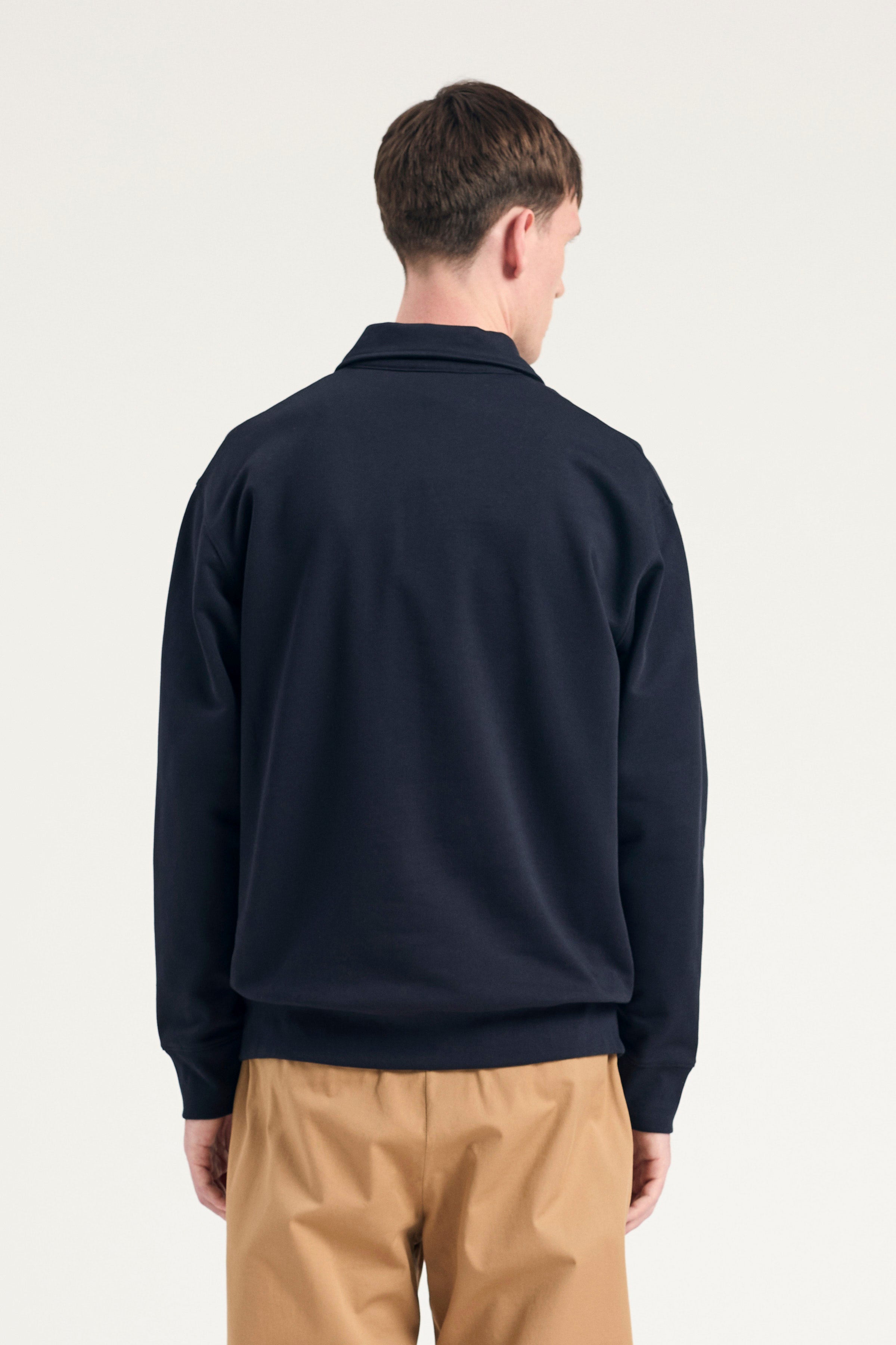 Half Zip Sweatshirt - Il est doté de manches montées, d'une fermeture éclair métallique griffée, d'un col, de poignets et d'un ourlet côtelés, ainsi que d'une étiquette griffée à la couture latérale - Il est do… #2