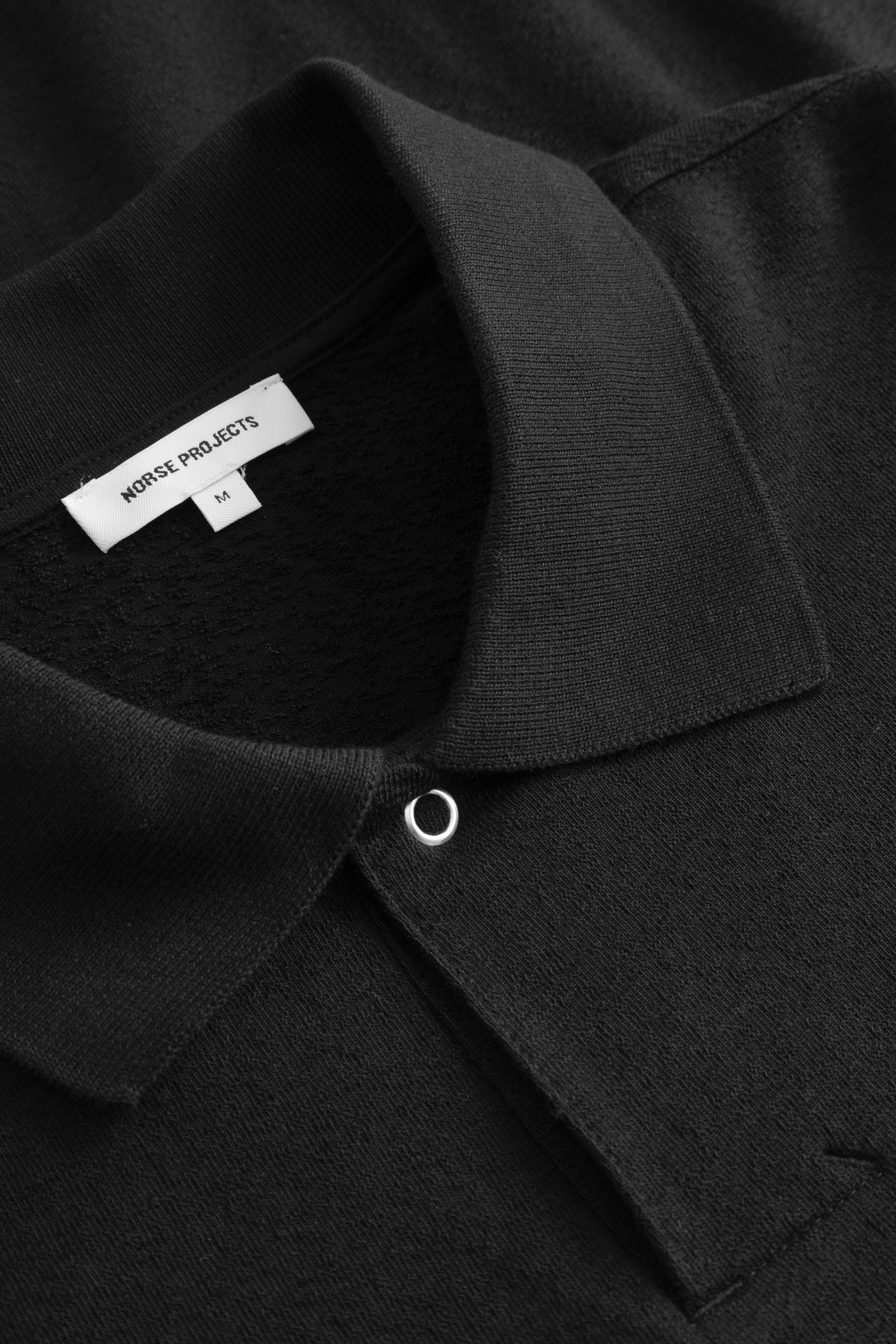 Polo en jersey de coton texturé, coupe décontractée – Un polo à la coupe décontractée, confectionné dans un jersey de coton texturé – Un polo à la coupe décontractée, confectionné dans un… #2