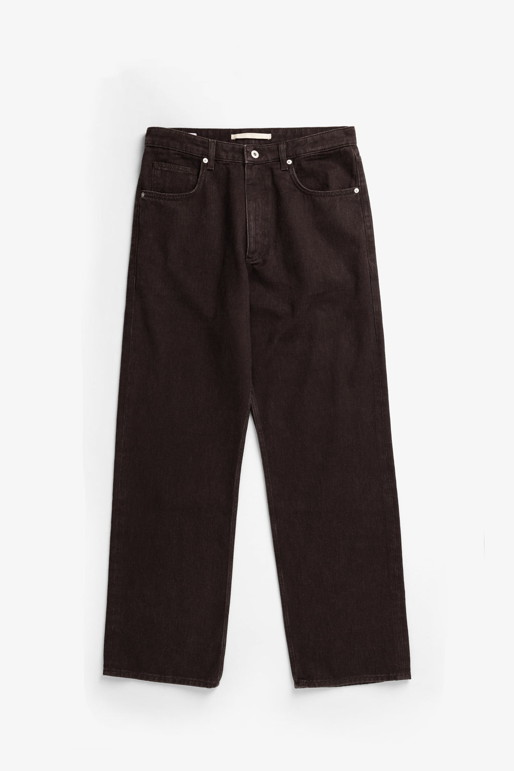 Twill teint résistant décontracté 5 poches – Pantalon décontracté cinq poches en twill teint résistant – La teinture est appliquée uniquement sur le devant du tissu et la lumière…