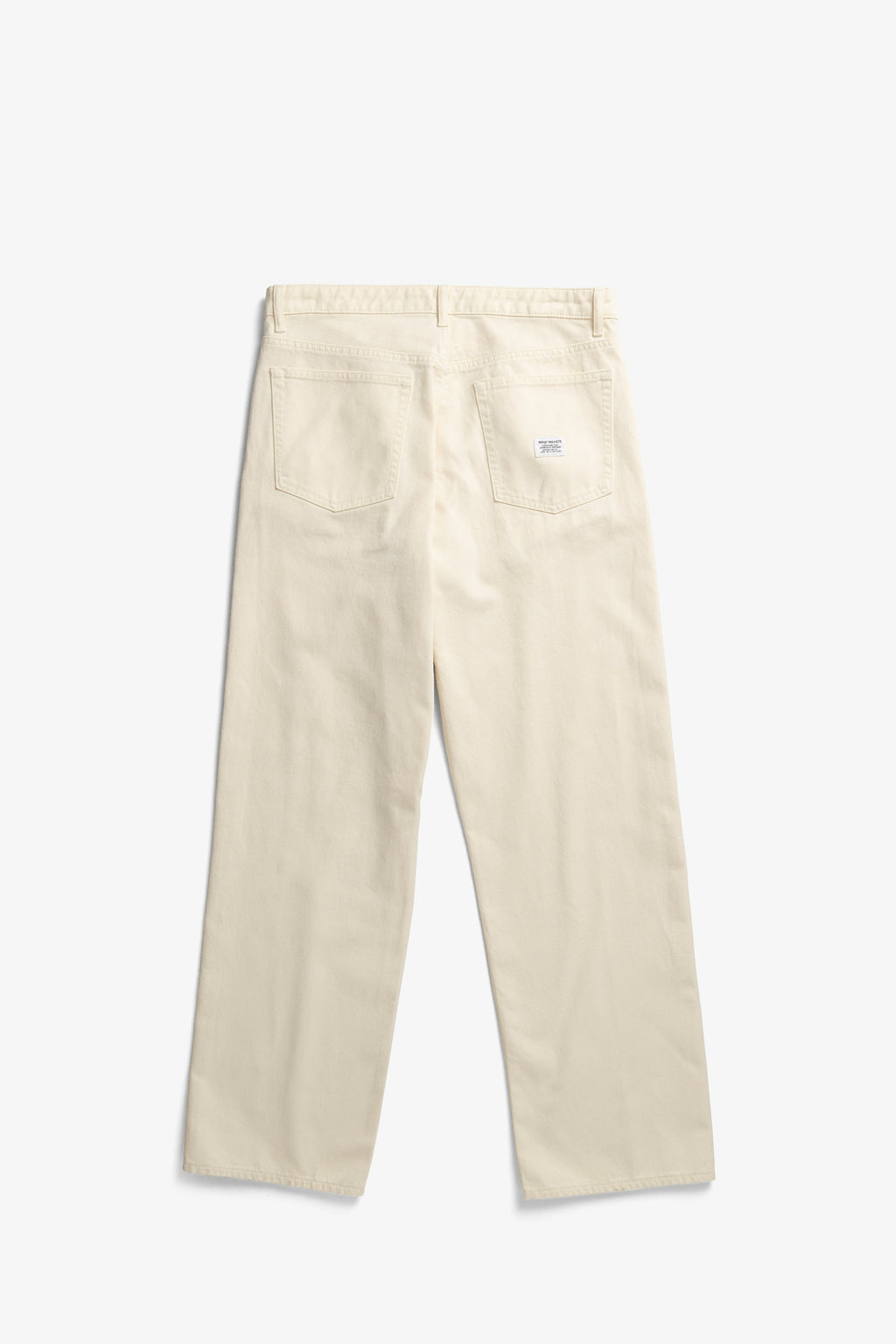 Pantalon décontracté à 5 poches en sergé épais - Pantalon décontracté à cinq poches en sergé épais 3x1 teint - Pantalon décontracté à cinq poches en sergé épais teint…