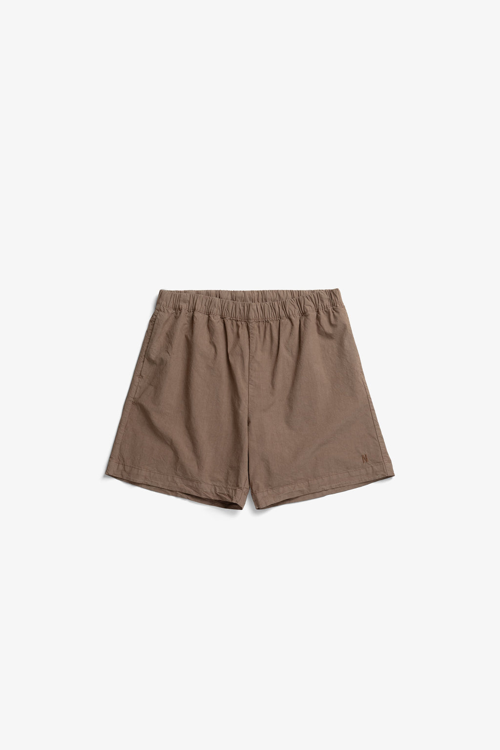 Short en mélange coton Tencel - Ce modèle est teint après confection et présente des poches latérales, un cordon de serrage à la taille, et des coutures minimales - Ce… #3