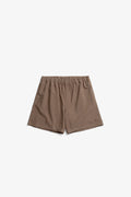 Short en mélange coton Tencel - Ce modèle est teint après confection et présente des poches latérales, un cordon de serrage à la taille, et des coutures minimales - Ce… #3