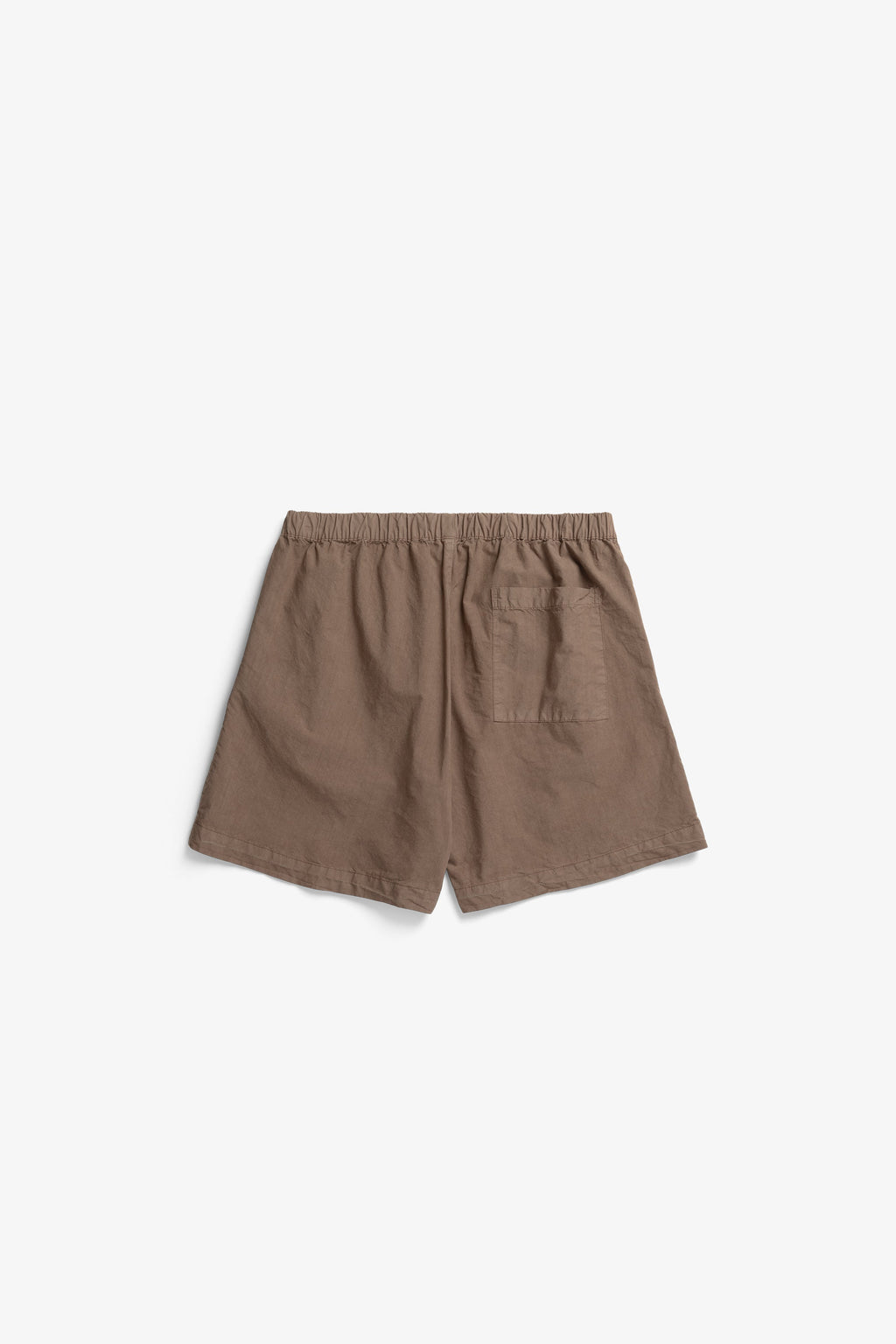 Short en mélange coton Tencel - Ce modèle est teint après confection et présente des poches latérales, un cordon de serrage à la taille, et des coutures minimales - Ce… #3