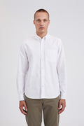 Chemise – Ce modèle est confectionné en coton biologique, lavé pour un tombé authentique et usé – Il est orné de boutons en nacre, d'une poitr…