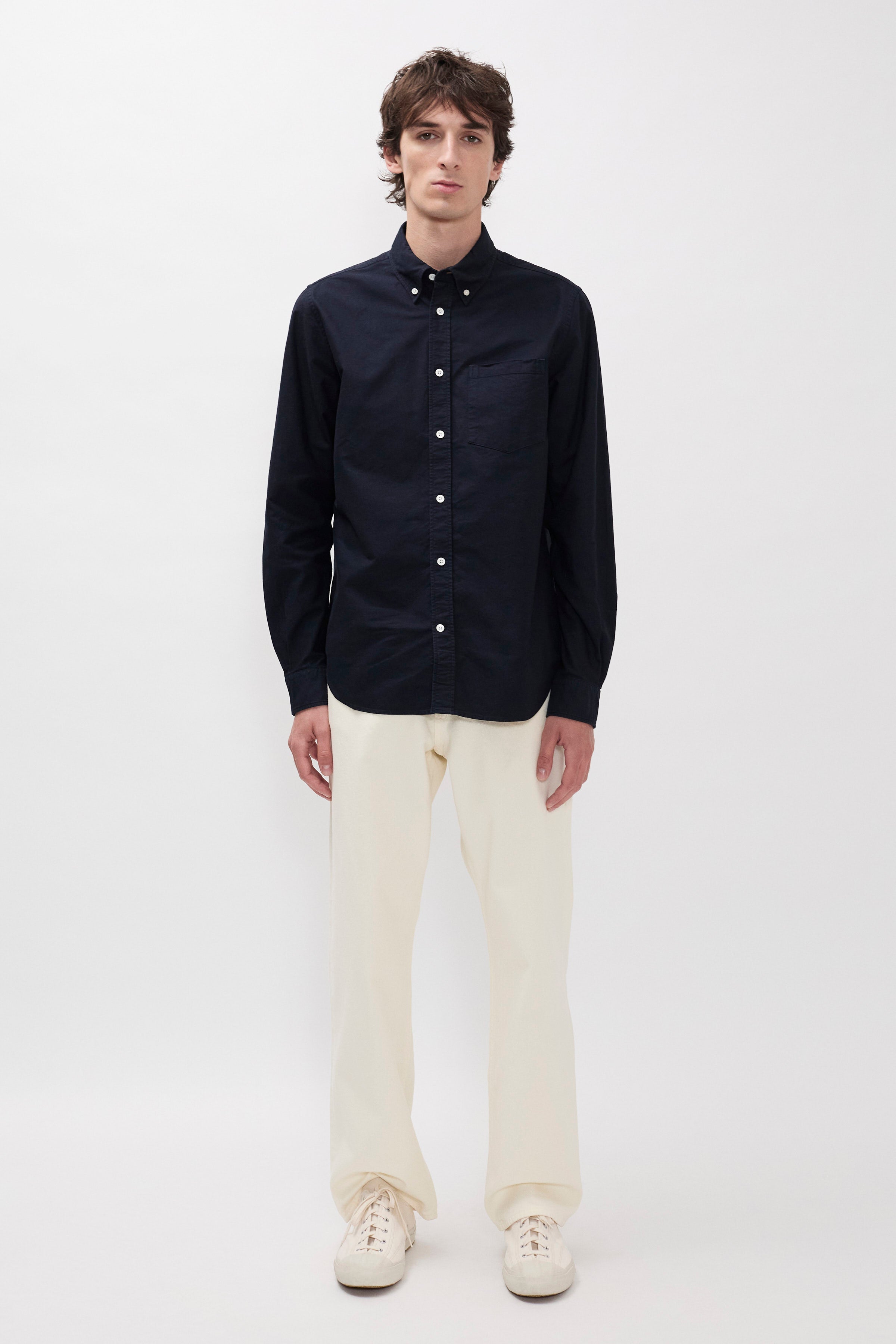 Chemise - Ce modèle est confectionné en toile de coton biologique, lavée pour un aspect authentique et usé - Ce modèle est confectionné en toile de coton biologique, lavée… #4