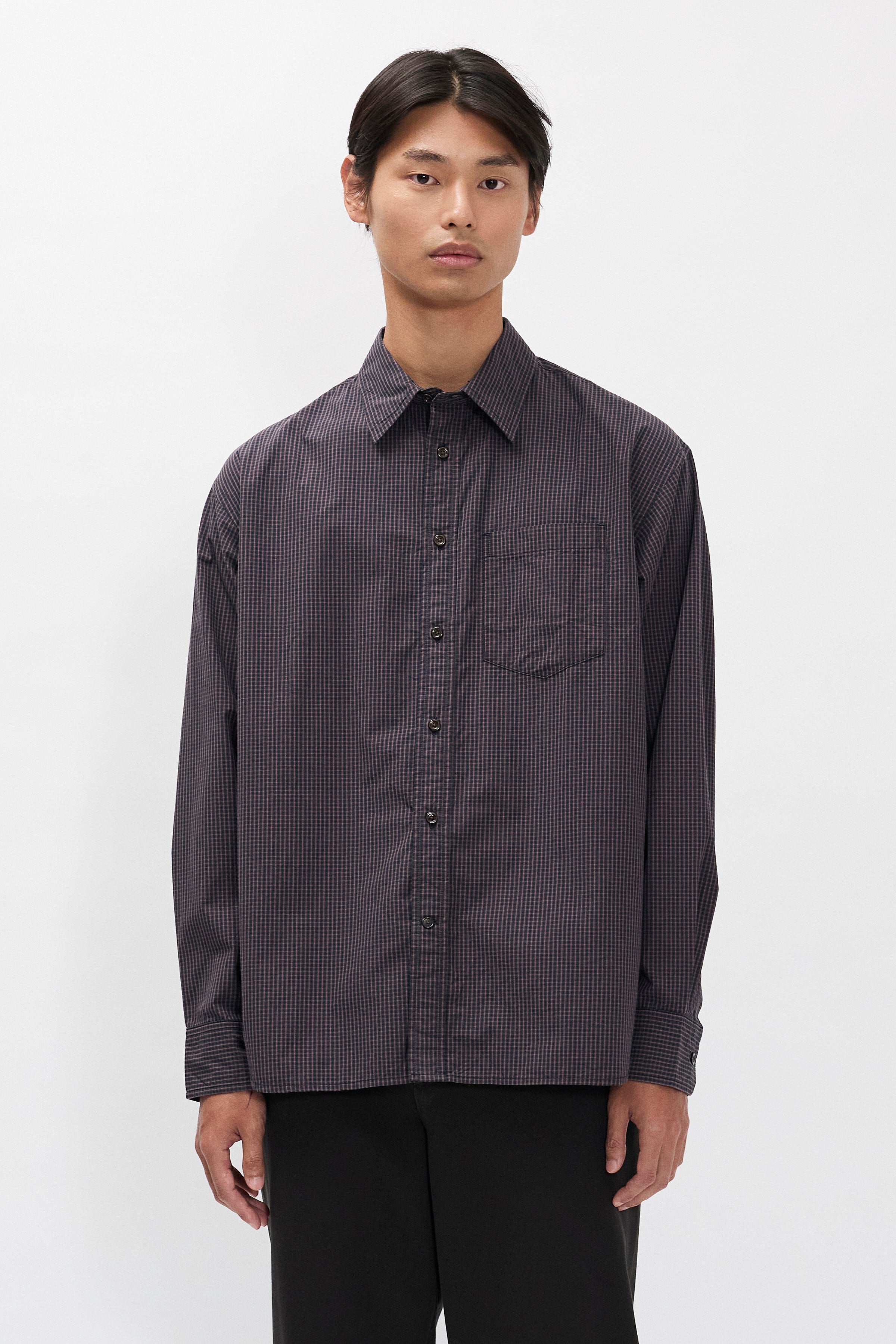 Chemise - Une chemise ample à la coupe oversize, confectionnée dans un coton léger et lavé pour un toucher doux et décontracté - Une chemise ampla…