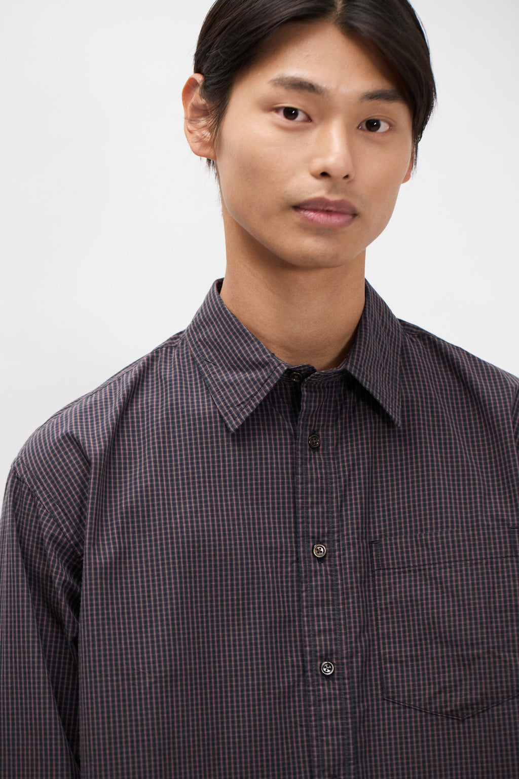 Chemise - Une chemise ample à la coupe oversize, confectionnée dans un coton léger et lavé pour un toucher doux et décontracté - Une chemise ampla…