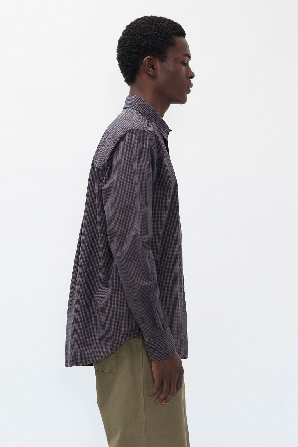 Chemise - Une chemise à la coupe régulière, confectionnée en coton léger, lavée pour un toucher doux et décontracté - Une chemise à la coupe régulière constr...