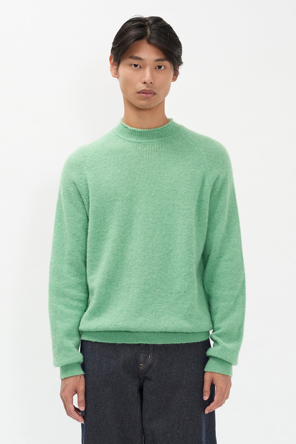 Pull bébé alpaga Nordrevik – Un pull raglan de coupe droite tricoté dans un mélange alpaga super fin, léger et aérien – Un pull raglan de coupe droite… #2
