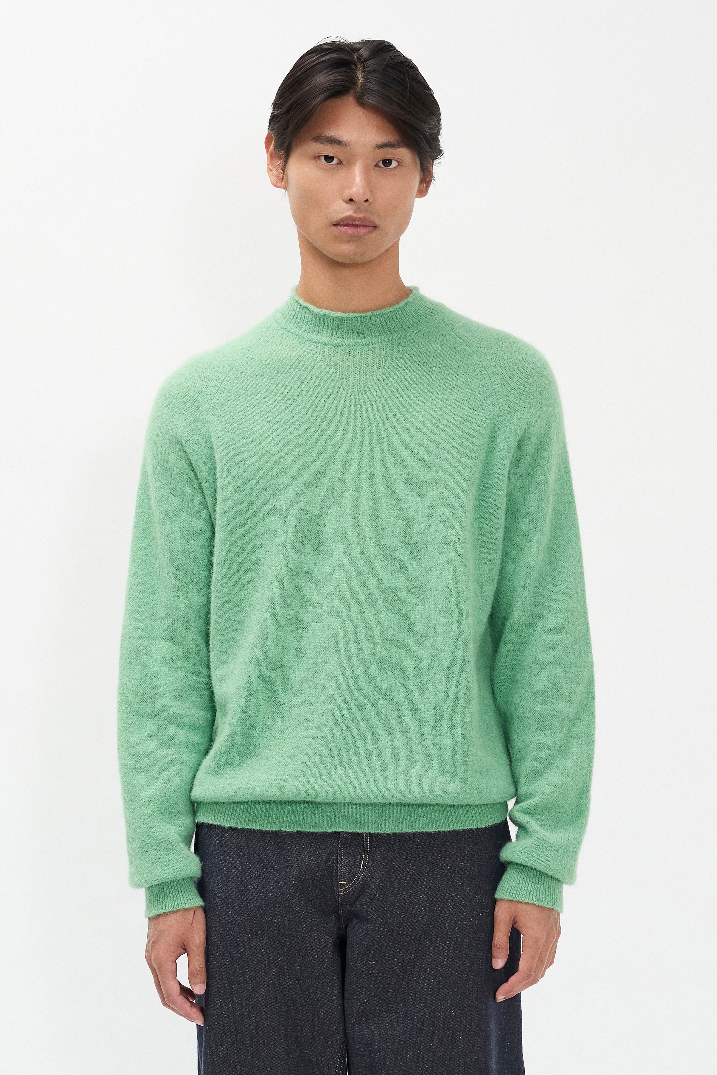 Pull bébé alpaga Nordrevik – Un pull raglan de coupe droite tricoté dans un mélange alpaga super fin, léger et aérien – Un pull raglan de coupe droite… #2