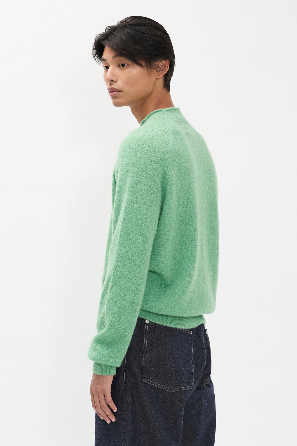 Pull bébé alpaga Nordrevik – Un pull raglan de coupe droite tricoté dans un mélange alpaga super fin, léger et aérien – Un pull raglan de coupe droite… #2