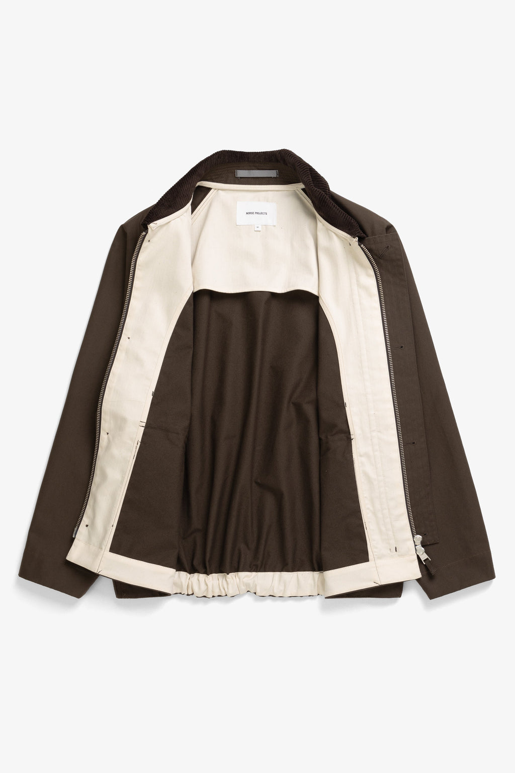 Veste légère - Les détails contrastants en velours côtelé rehaussent le design d'inspiration vintage, ajoutant une texture subtile et un caractère classique - Détails contrastants en velours côtelé…