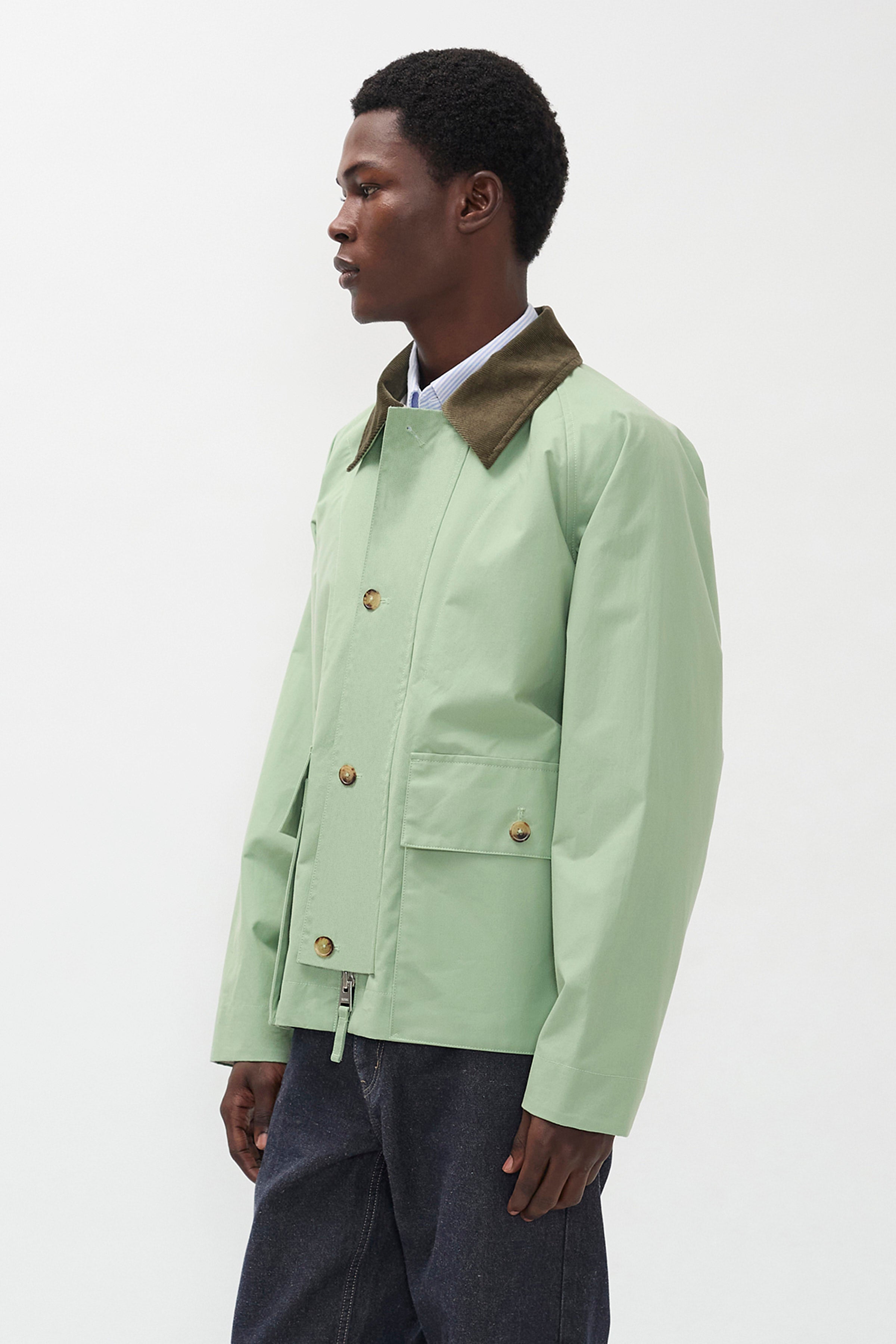Veste légère - Détails contrastants en velours côtelé rehaussant le design d'inspiration vintage, ajoutant une texture subtile et un caractère classique - Contraste en velours côtelé… #2