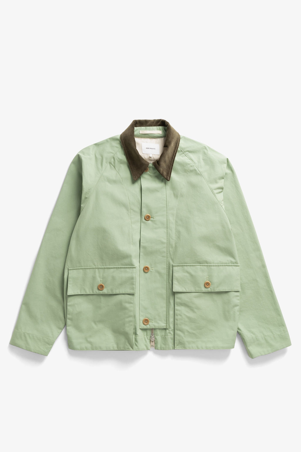Veste légère - Détails contrastants en velours côtelé rehaussant le design d'inspiration vintage, ajoutant une texture subtile et un caractère classique - Contraste en velours côtelé… #2