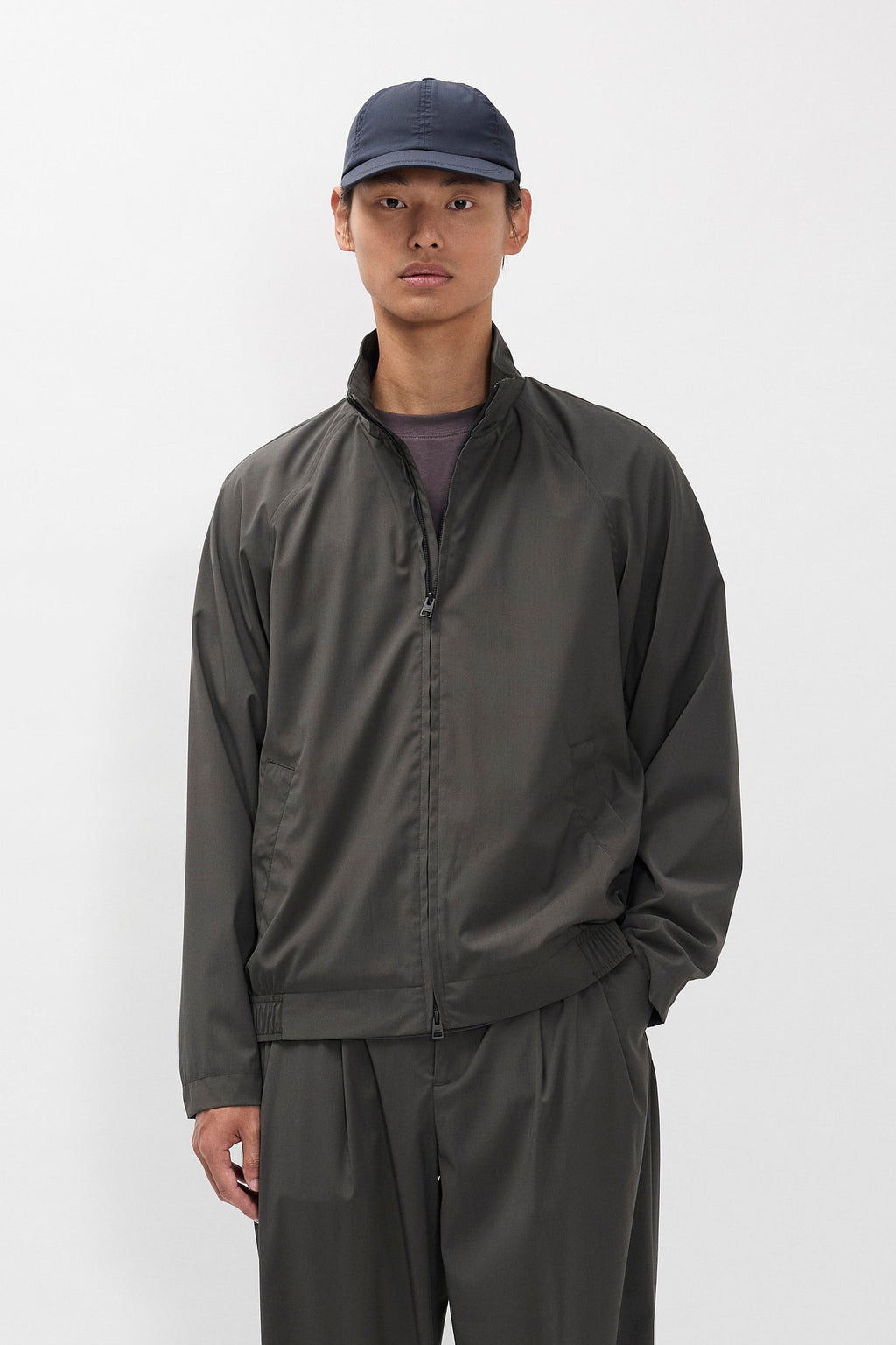 Blouson Harrington 37,5 en Laine - Alliant un style classique à des performances avancées, il offre une protection légère contre les intempéries et un confort exceptionnel, ma…