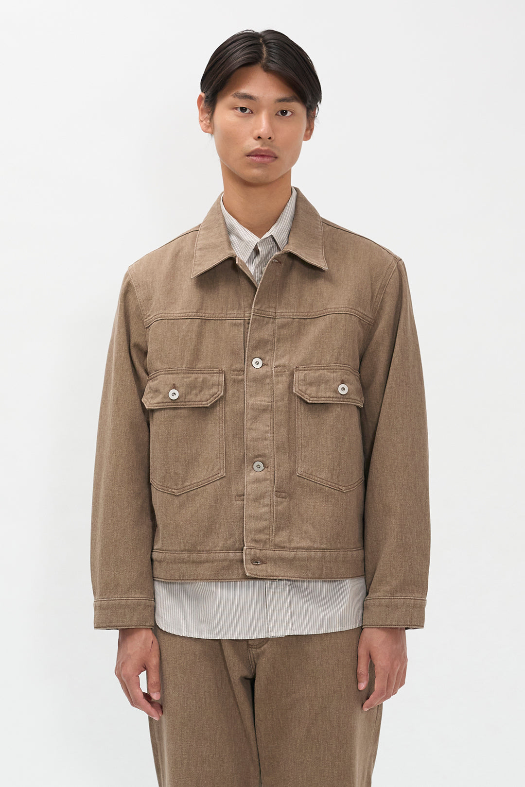 Veste - Une veste d'inspiration à la coupe carrée, confectionnée en