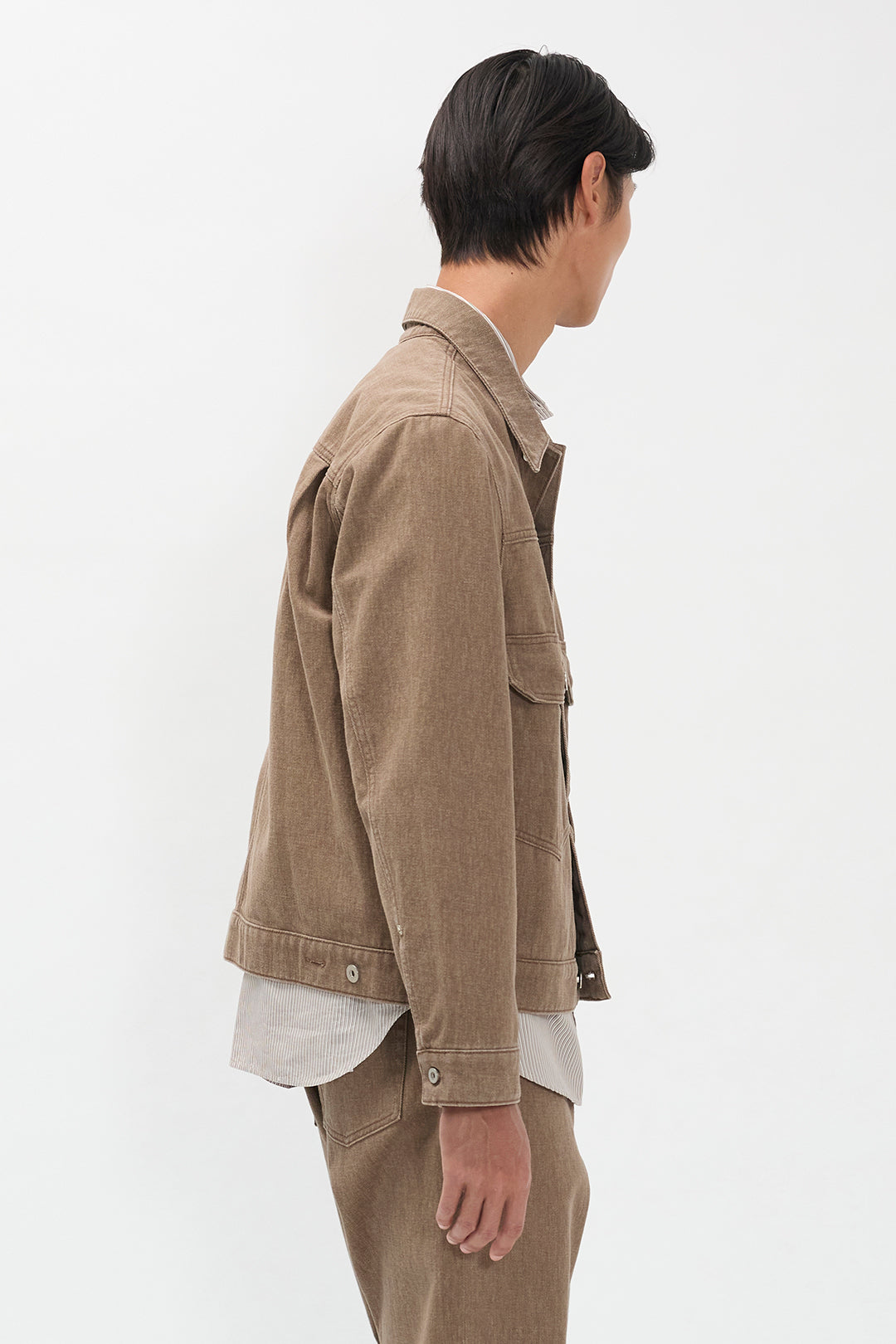 Veste - Une veste d'inspiration à la coupe carrée, confectionnée en