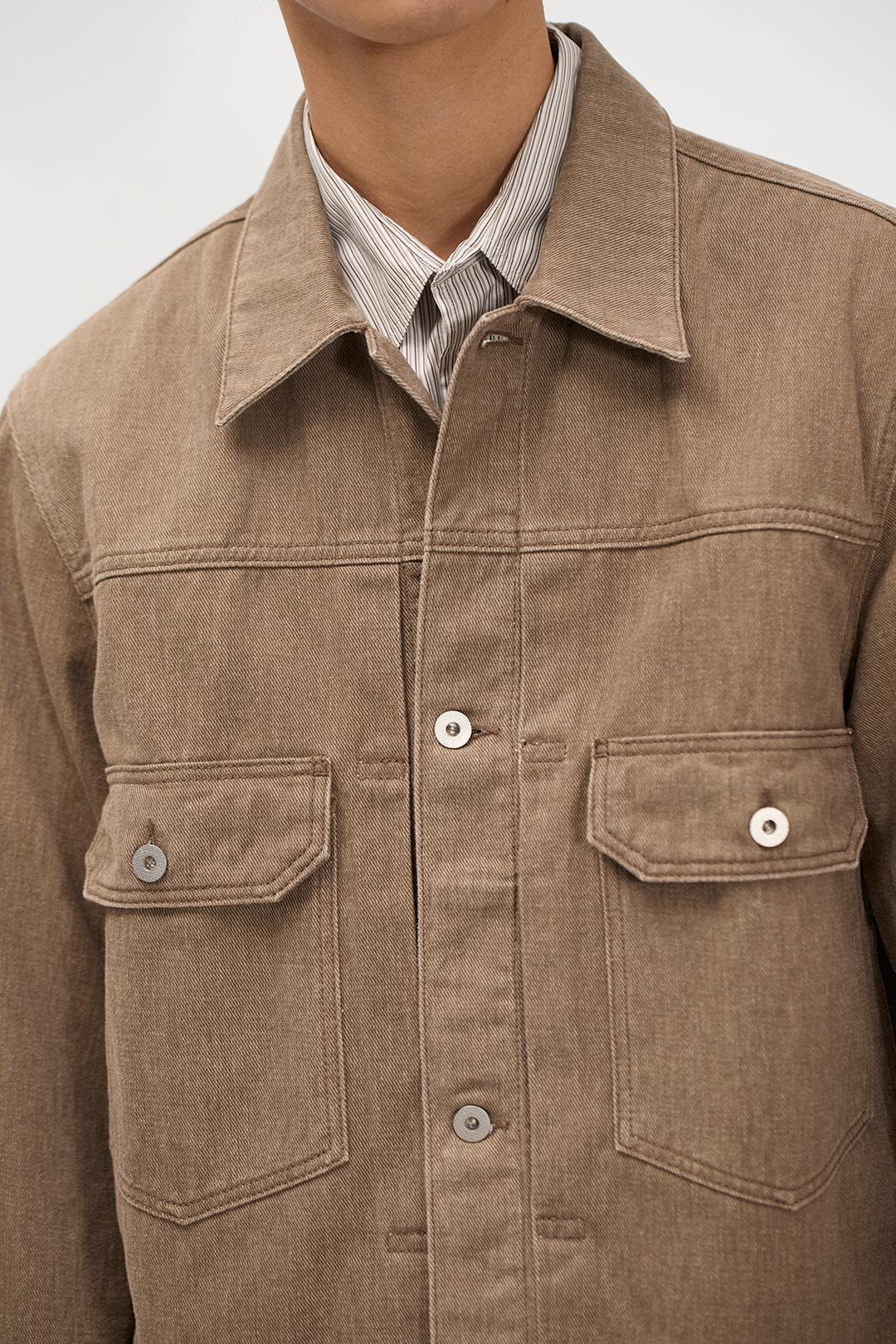 Veste - Une veste d'inspiration à la coupe carrée, confectionnée en